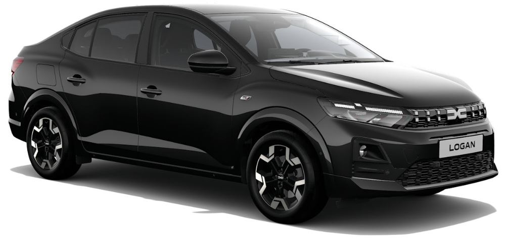 Dacia Logan 2026 noire — location au Maroc